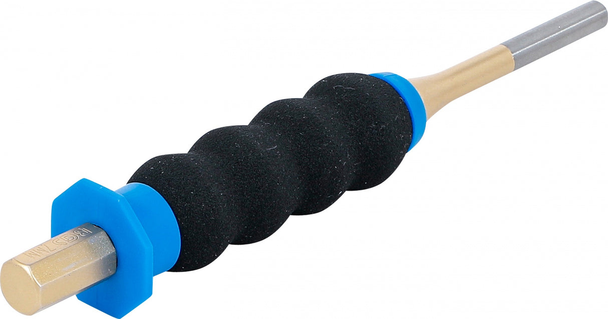 Išmušėjas bukas | neslidi ergonomiška rankena | 180 mm | 7 mm (74591-7)