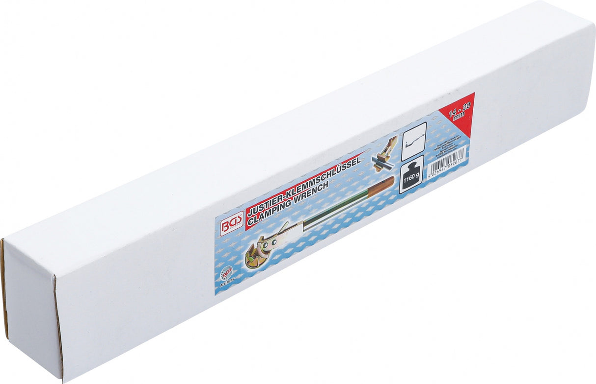 Užspaudžiamas veržliaraktis vairo traukių reguliavimui | 14 - 20 mm (8267)