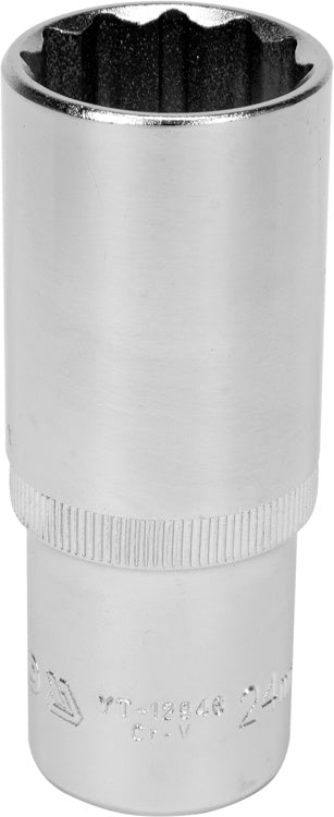 Удлинённая головка 1/2", 24 mm, 12-гранная