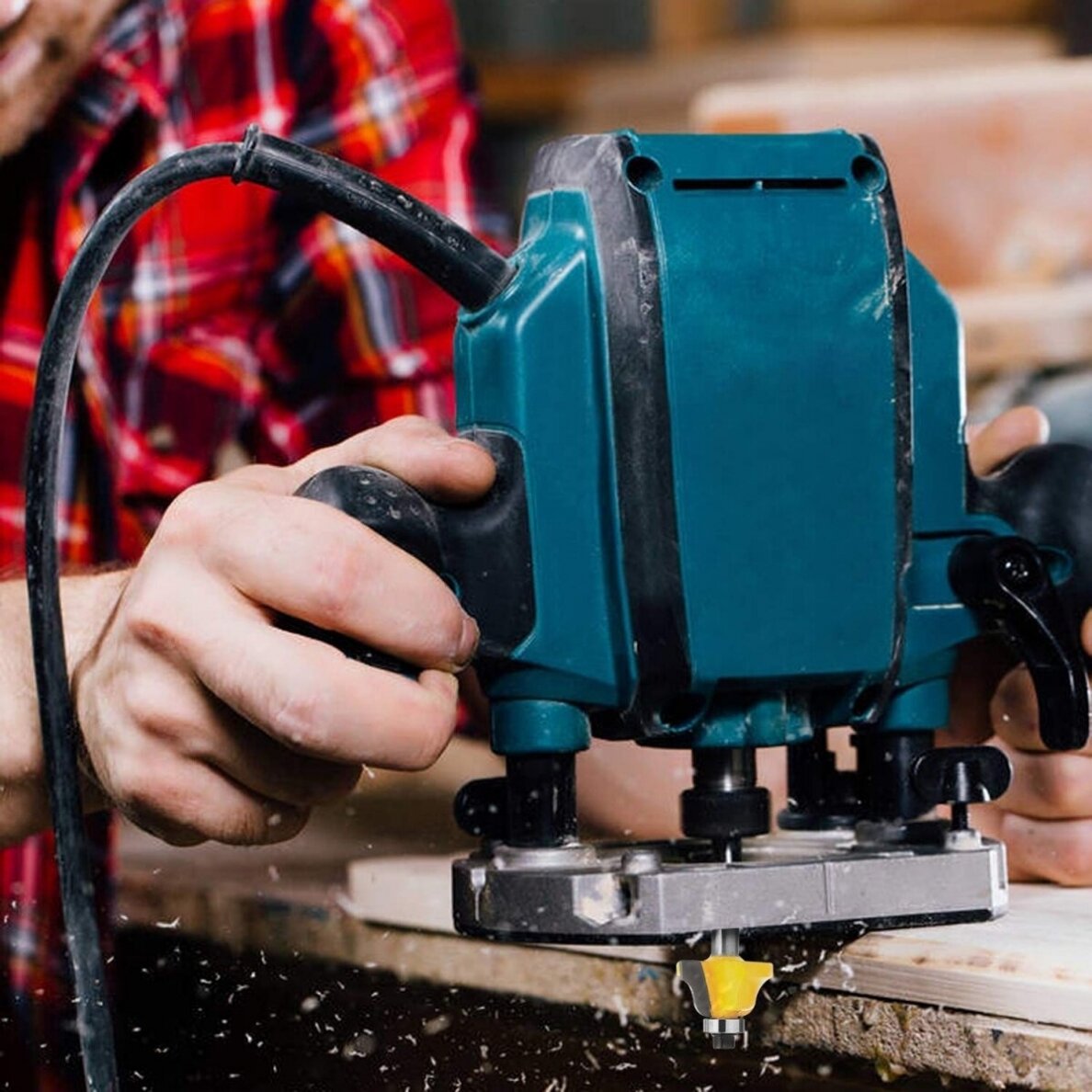 Frezų medžiui rinkinys | 12 vnt. (SK1636)