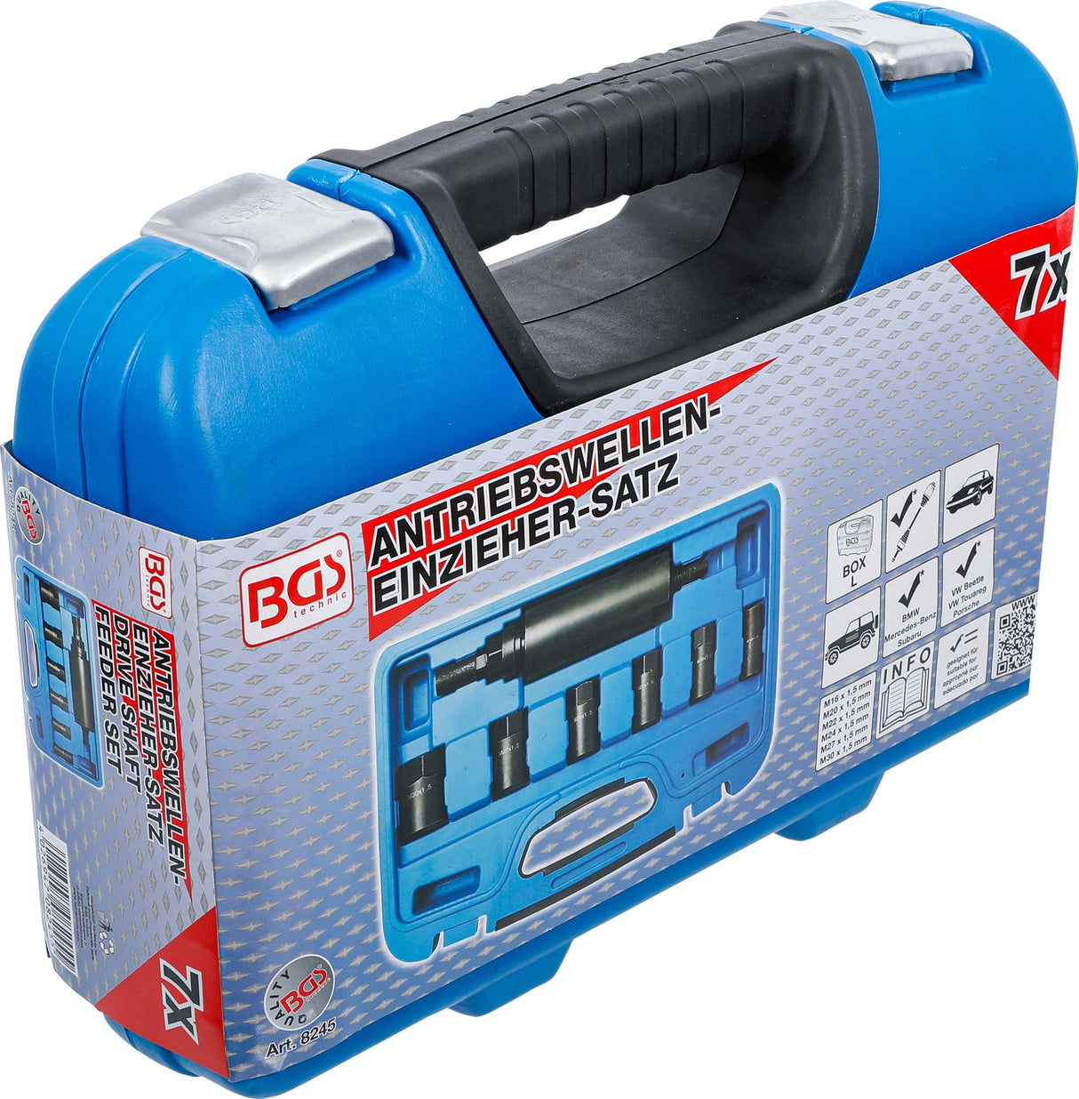 Kardano sumontavimo įrankių rinkinys | 7 vnt. (8245)