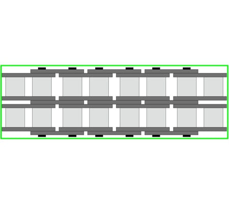 Grandinės kniedijimo rinkinys (8501)