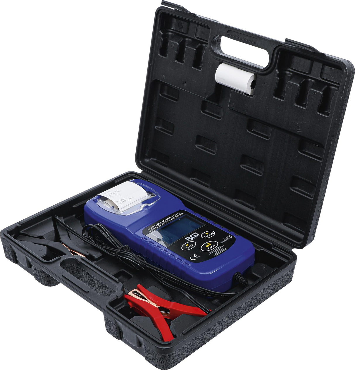 Skaitmeninis akumuliatorių testeris ir įkroviklio sistemos testeris su spausdintuvu (2133)