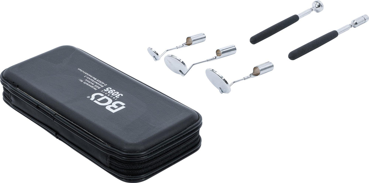 LED magnetinių kėliklių ir apžiūros veidrodėlių rinkinys (3095)