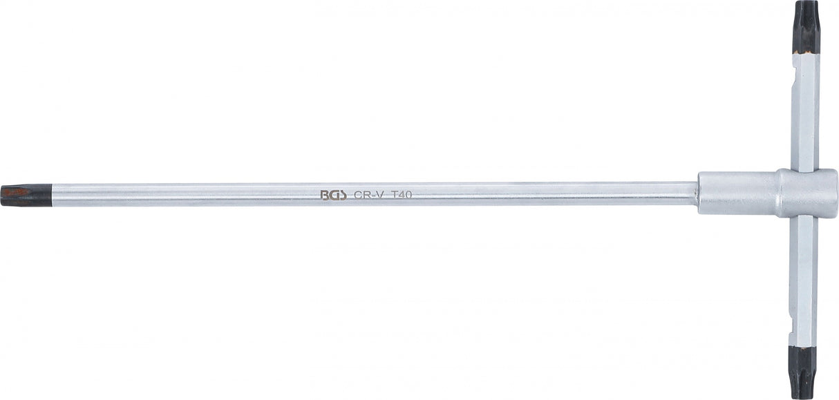 Atsuktuvas su slankiojančia T formos rankena | T-Star (Torx) | T40 (6097)