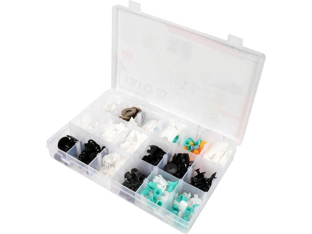 Automobilinis klipsų asortimentas Audi | 160 vnt. (YT-06664)