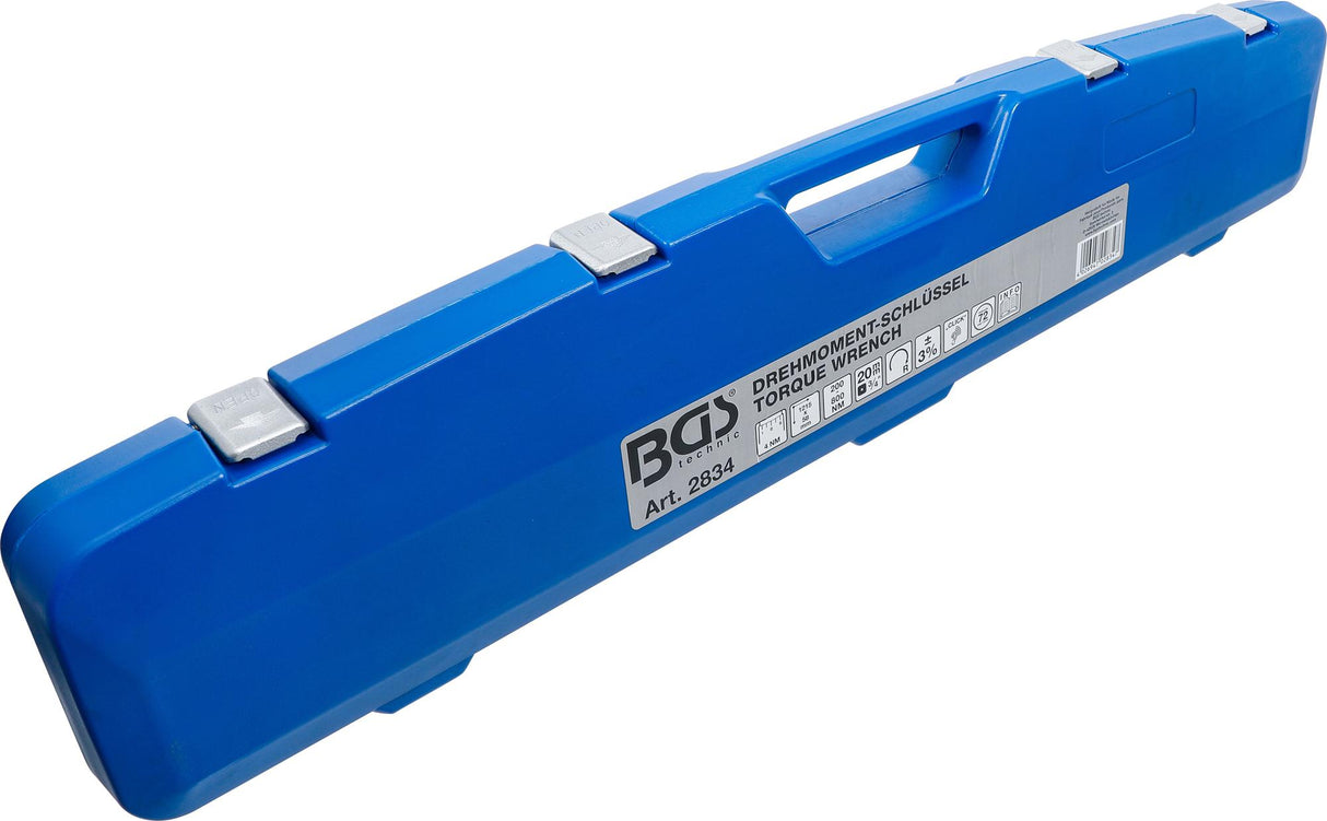 Dinamometrinis raktas | 20 mm (3/4") | 200 - 800 Nm (2834)