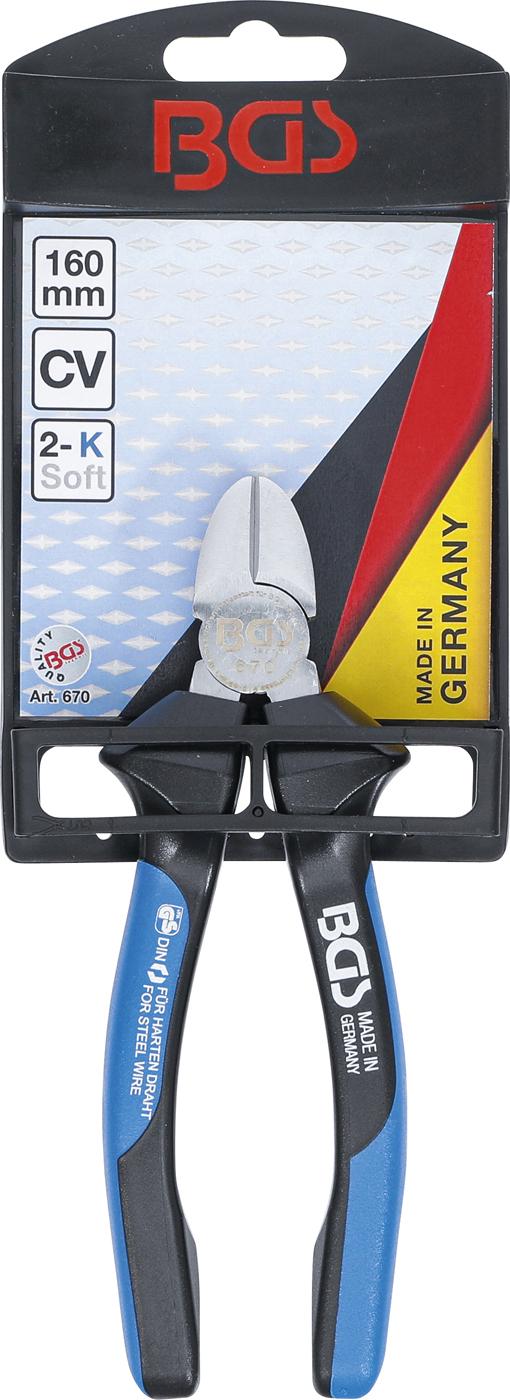 Replės šoninio kirpimo | didelio našumo | 160 mm (670)