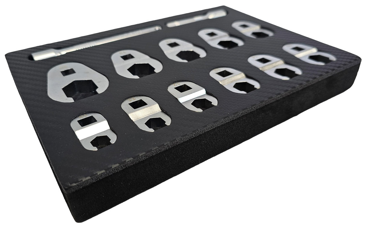 Šoninių raktų rinkinys | 10 mm (3/8") | 10 - 22 mm | 13 vnt. (SK82913S)