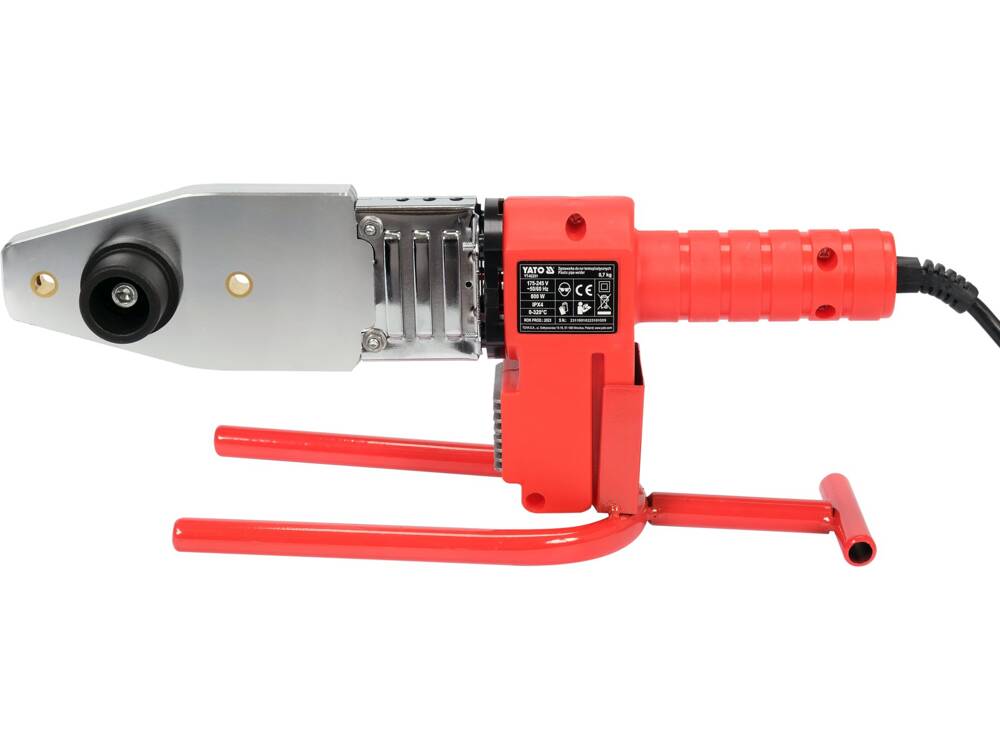 Plastikinių vamzdžių (PVC) suvirinimo aparatas | Led ekranas | 800W (YT-82251)