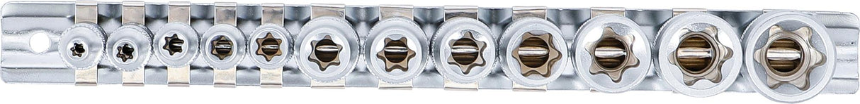 Galvučių rinkinys E-Tipas | 6.3 mm (1/4") / 10 mm (3/8") | 12 vnt. (2038)