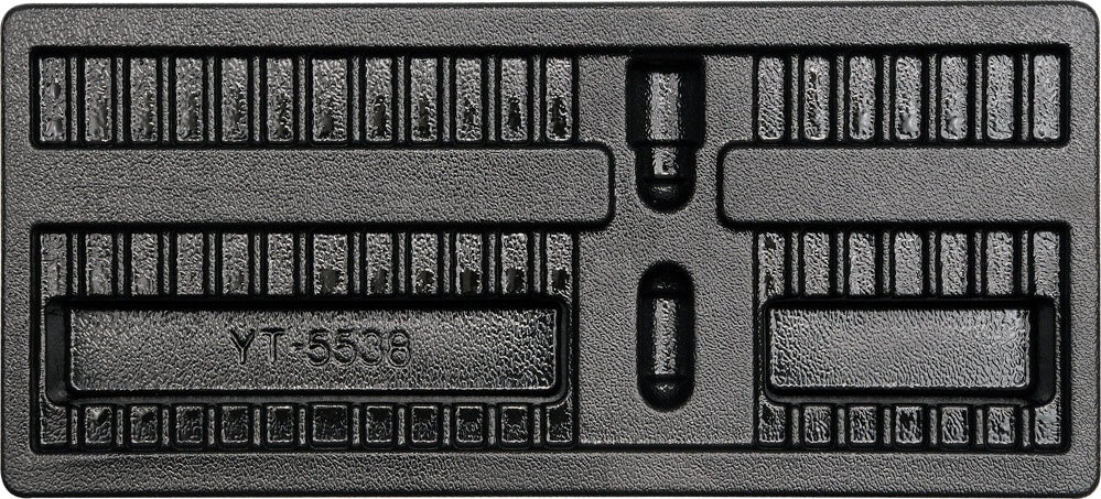 Tuščias dėklas antgaliams/bitukams 10mm (3/8") 40 vnt. (YT-55381)