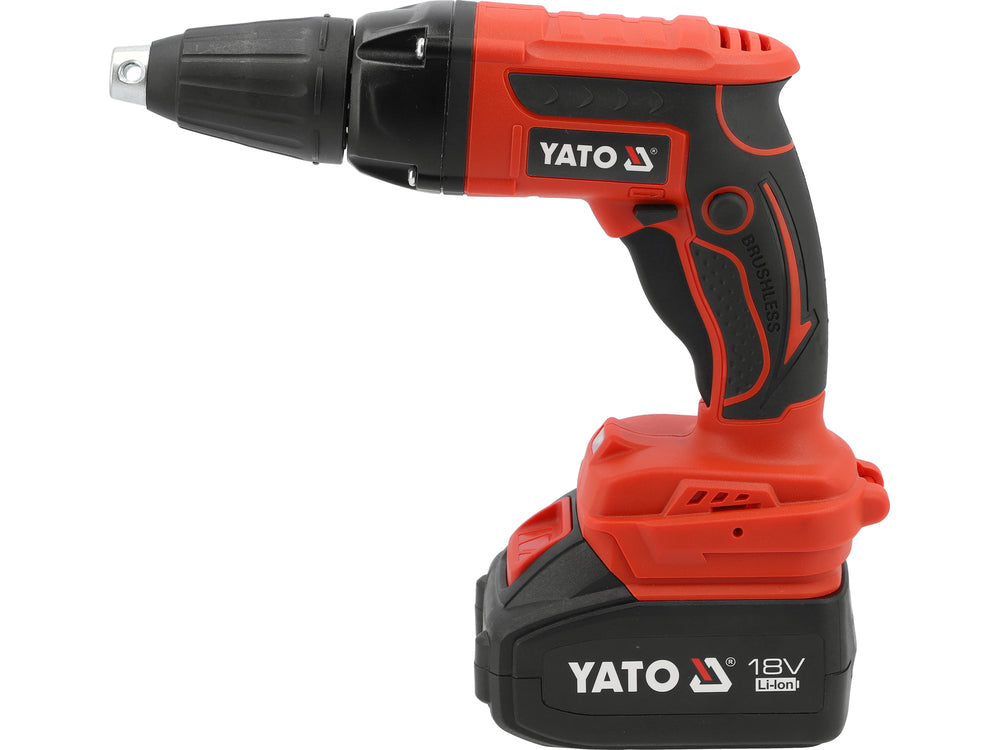 Gipskartonio suktukas akumuliatorinis | 18V | 4 Ah (YT-82075)