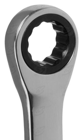 Terkšlinių dvipusių raktų rinkinys | su adapteriais | ilgas tipas | 8 - 19 mm | 14 vnt. (SK5004)