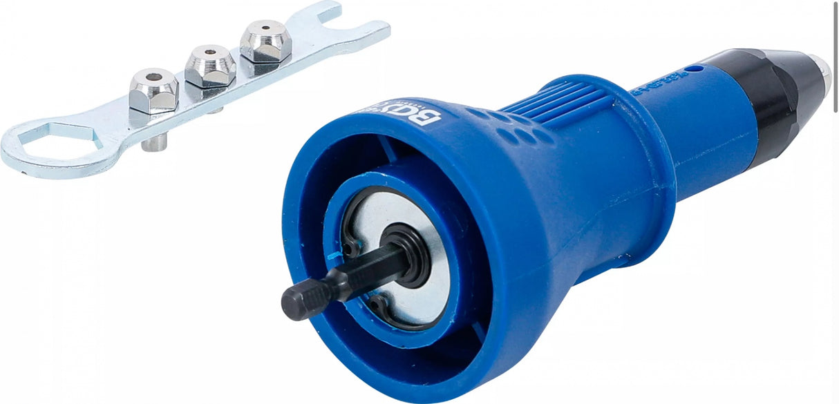 Priedas į grąžtą / kniediklis | 2.4 - 3.2 - 4.0 - 4.8 mm (406)