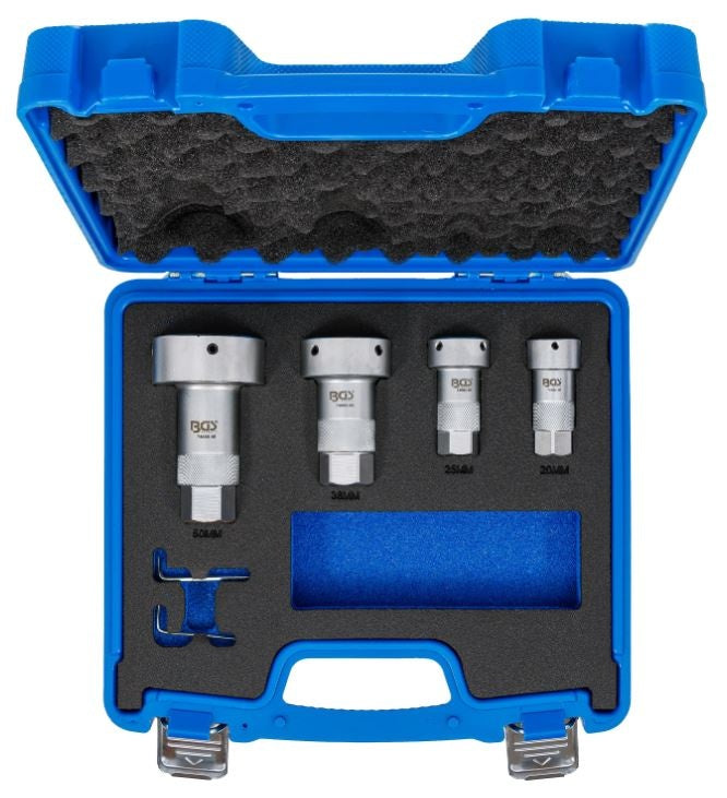 Sriegpjovių laikiklių rinkinys | 3/8" ir 1/2" | M3–M24 | 4 vnt (74683)
