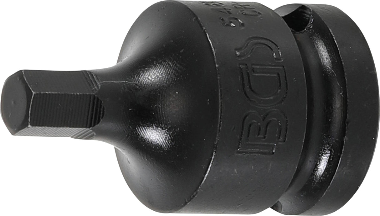 Antgalis smūginis | 12,5 mm (1/2") | Hex šešiakampis 7 mm (5485-7)