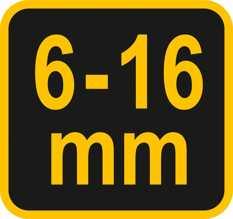 Įrankis armatūros lankstymui rankinis | armuotai 6-14 mm | lygiai 6- 16 mm (49810)