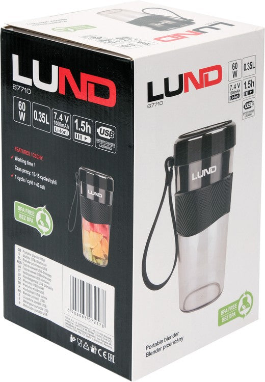 Smulkintuvas / blenderis | nešiojamas / bevielis USB 0,35L (67710)