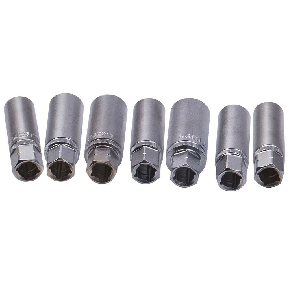 Kiauryminių galvučių komplektas amortizatoriams su terkšle | 18 vnt. (ST018)