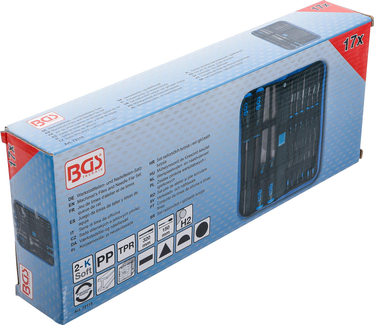 Dildžių ir dildelių rinkinys | 17 vnt. (72119)