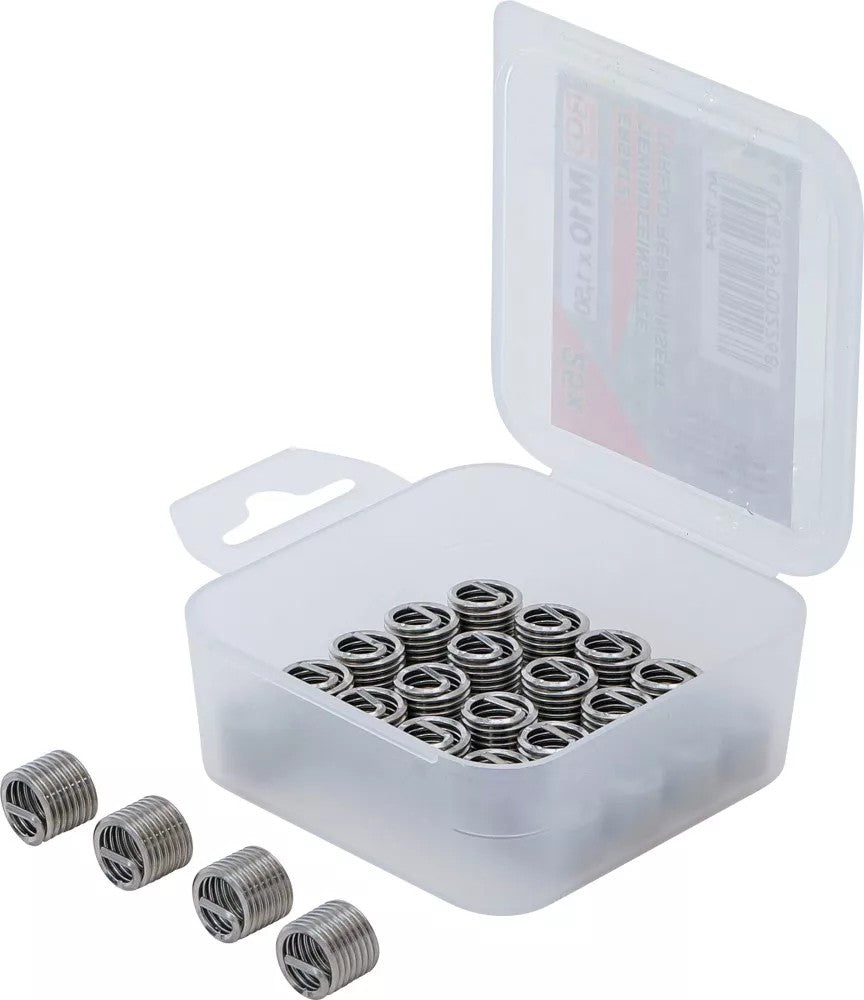 Vieliniai indėklai sriegiui | Helikoliai | M10 x 1.5 | 25 vnt. (1959-4)