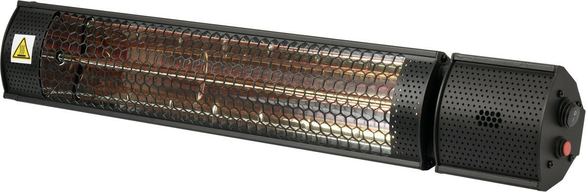 Infraraudonųjų spindulių šildytuvas | 2000W | su pulteliu (YT-99532)