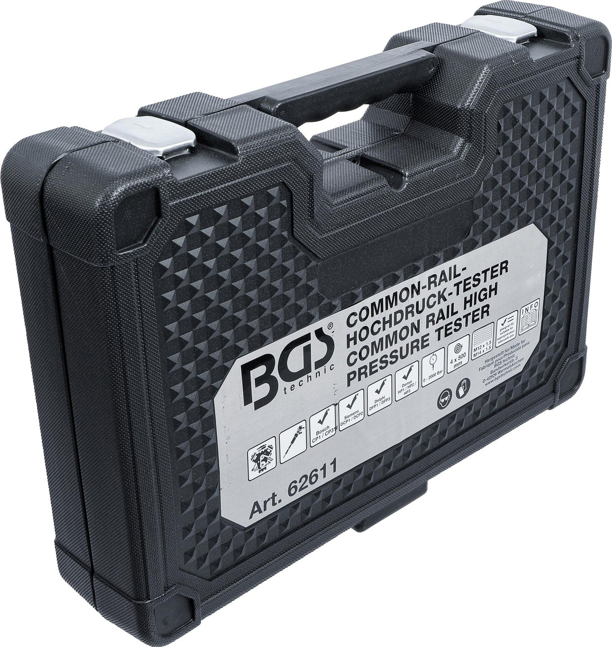 Common Rail aukšto slėgio testeris (62611)