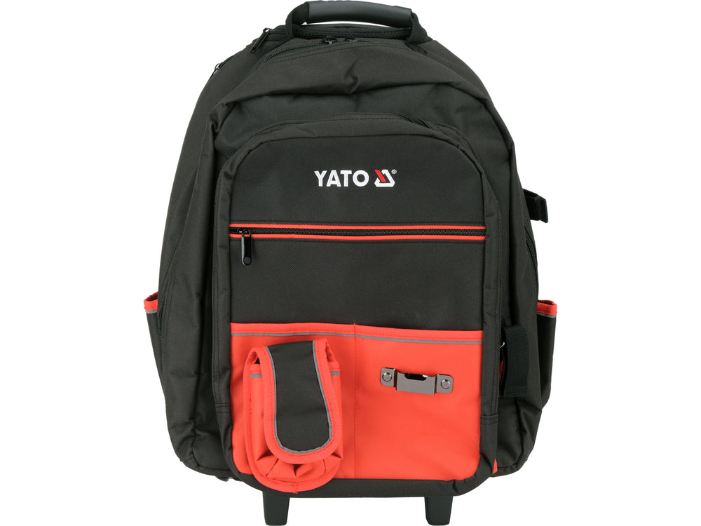 Kuprinė 350x275x505 mm | su ratukais | teleskopinė rankena | kietas pagrindas (YT-74287)