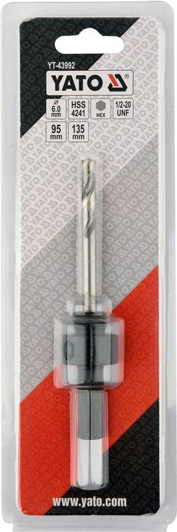 PILOT DRILL THREAD 1/2' CHUCK HEX 10MM (YT-43992)