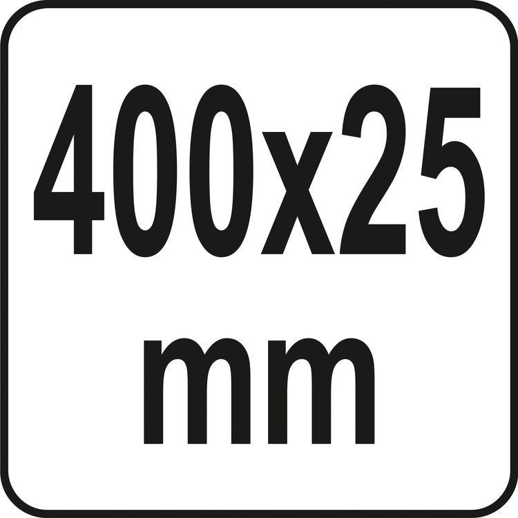 Šepetys tinkui subraižyti / išlyginti | 400 x 25 mm (YT-51970)