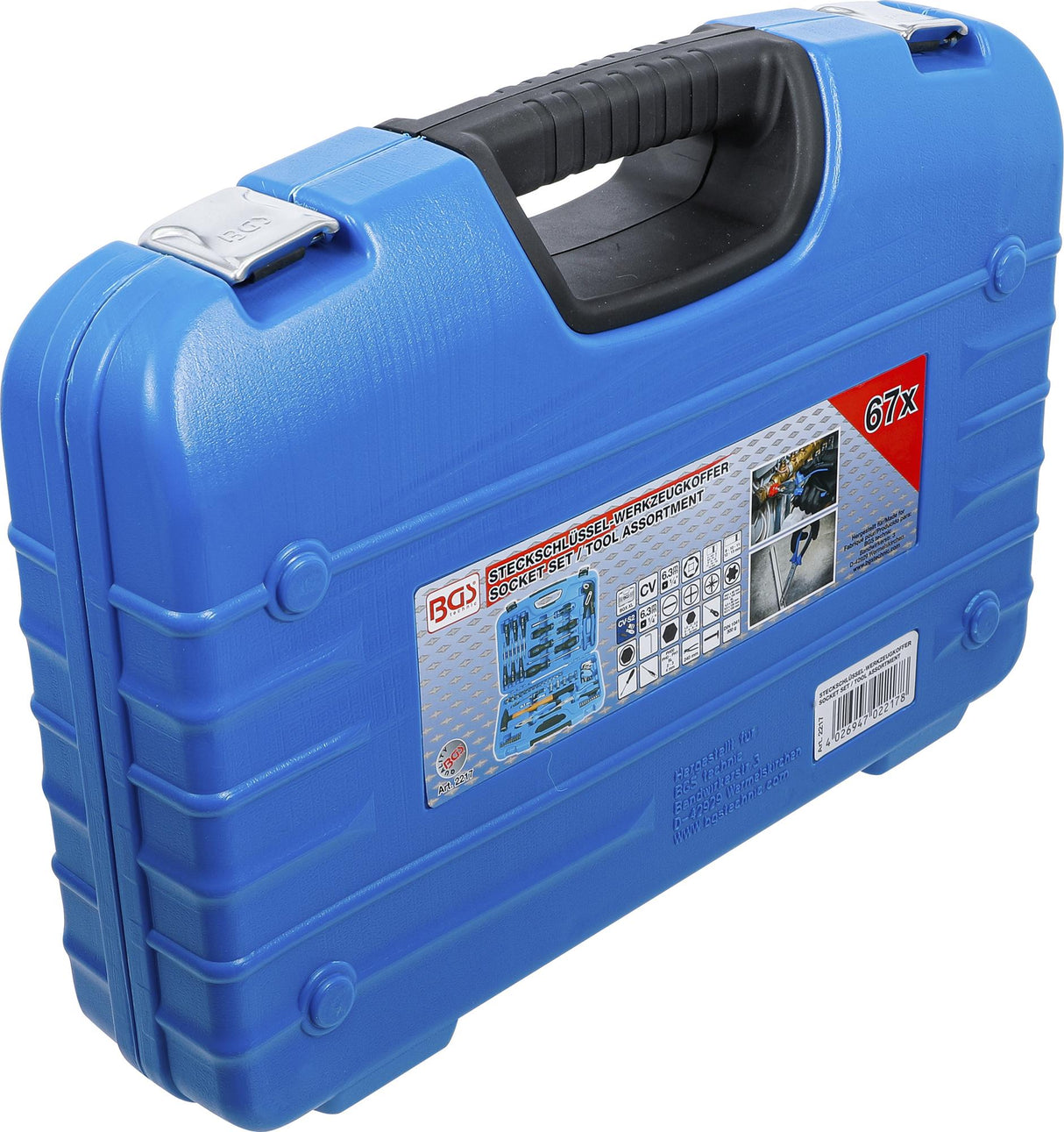 Galvučių rinkinys / Įrankių asortimentas | 67 vnt. (2217)