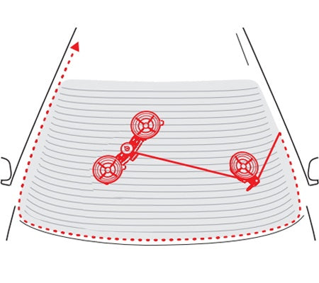 Profesionalus stiklo pašalinimo įrankis (69505)
