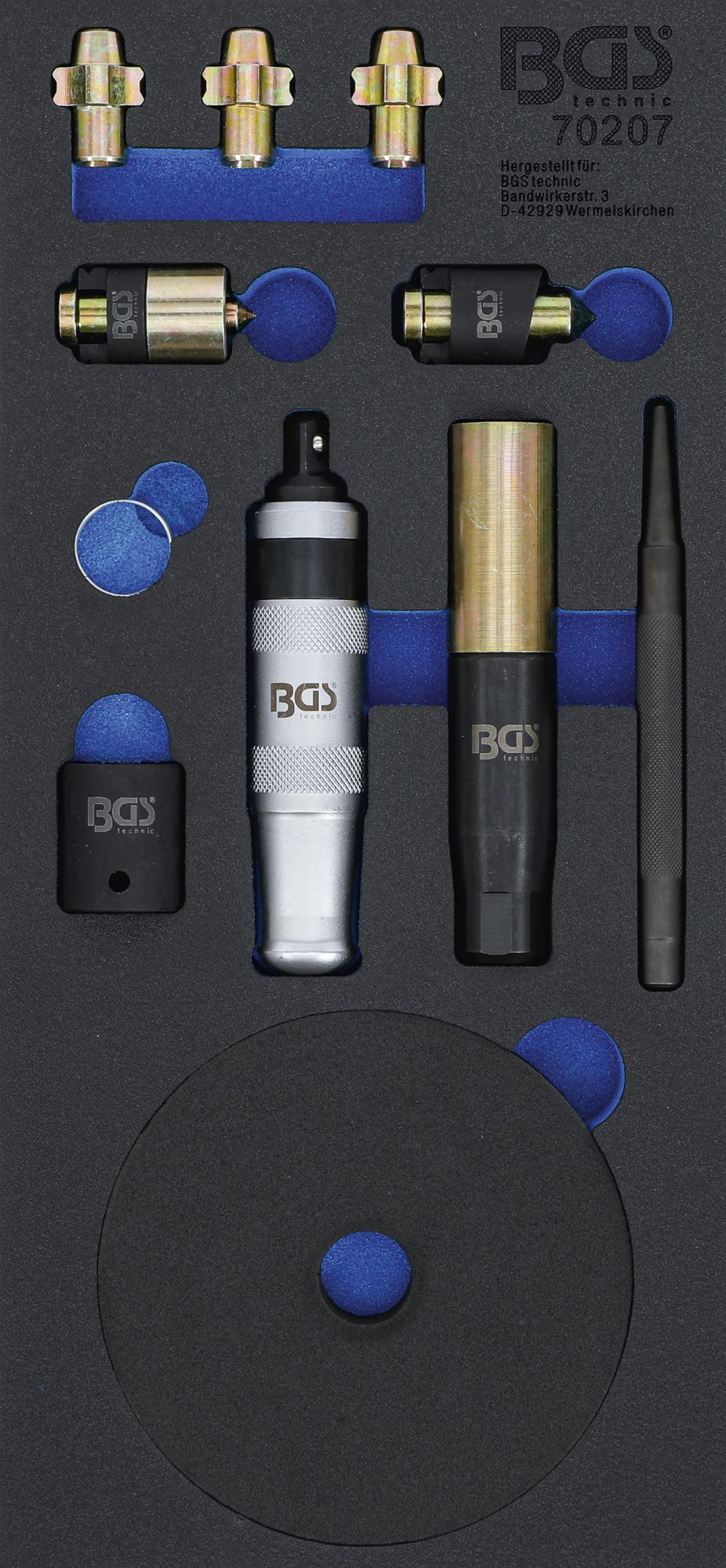 Ratlankių užraktų išmontavimo įrankių rinkinys | Universalus (70207)