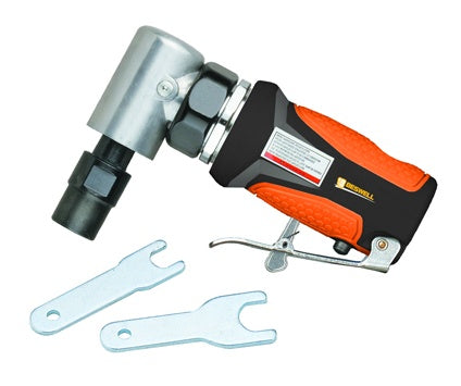 Pneumatinis šlifuoklis kampinis mini 90°, 126 mm ilgio (BW-514P)