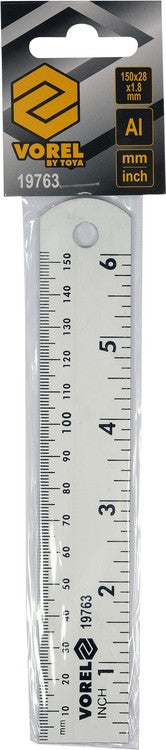 Liniuotė aliuminė | 150 mm (19763)