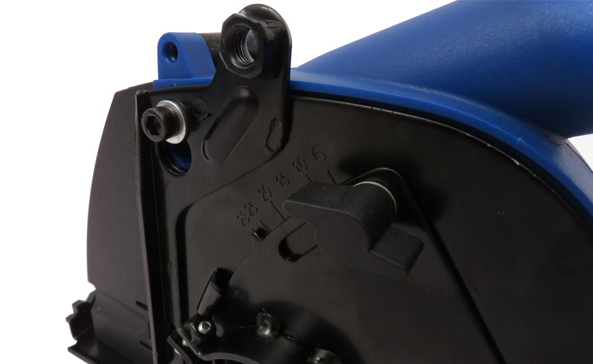 Apsauga nuo dulkių su ištraukimo anga | kampiniams šlifuokliams 115mm, 125mm. (SK7895)