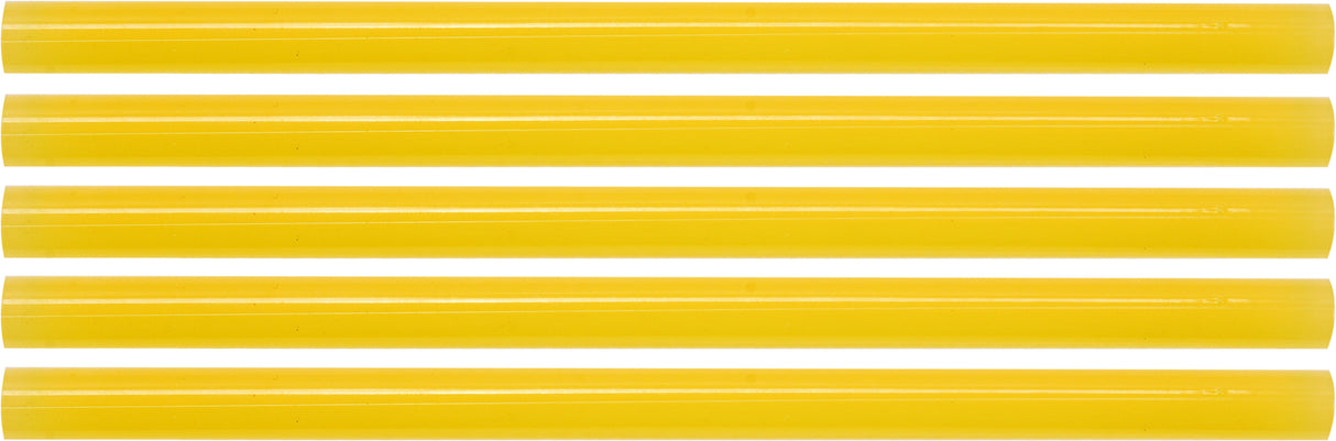 Karštų klijų lazdelių rinkinys 11,2x200mm 5vnt. geltonos (YT-82437)