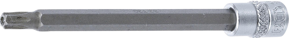 Бита-прессованная в головку | длина 100 mm | 6.3 mm (1/4") | T-star с отверстием (Torx) T30