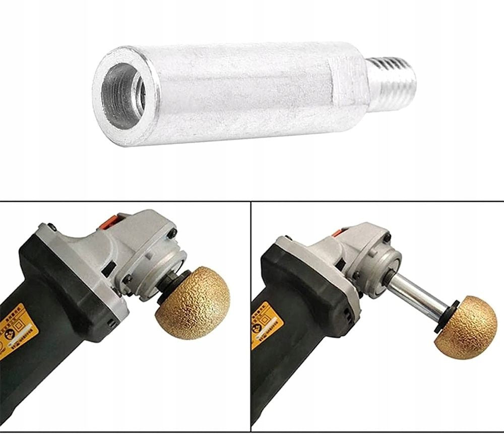 Ilgintuvų rinkinys velcro padams | 75 / 100 / 125 mm | M14 | 3 vnt. (REB3)