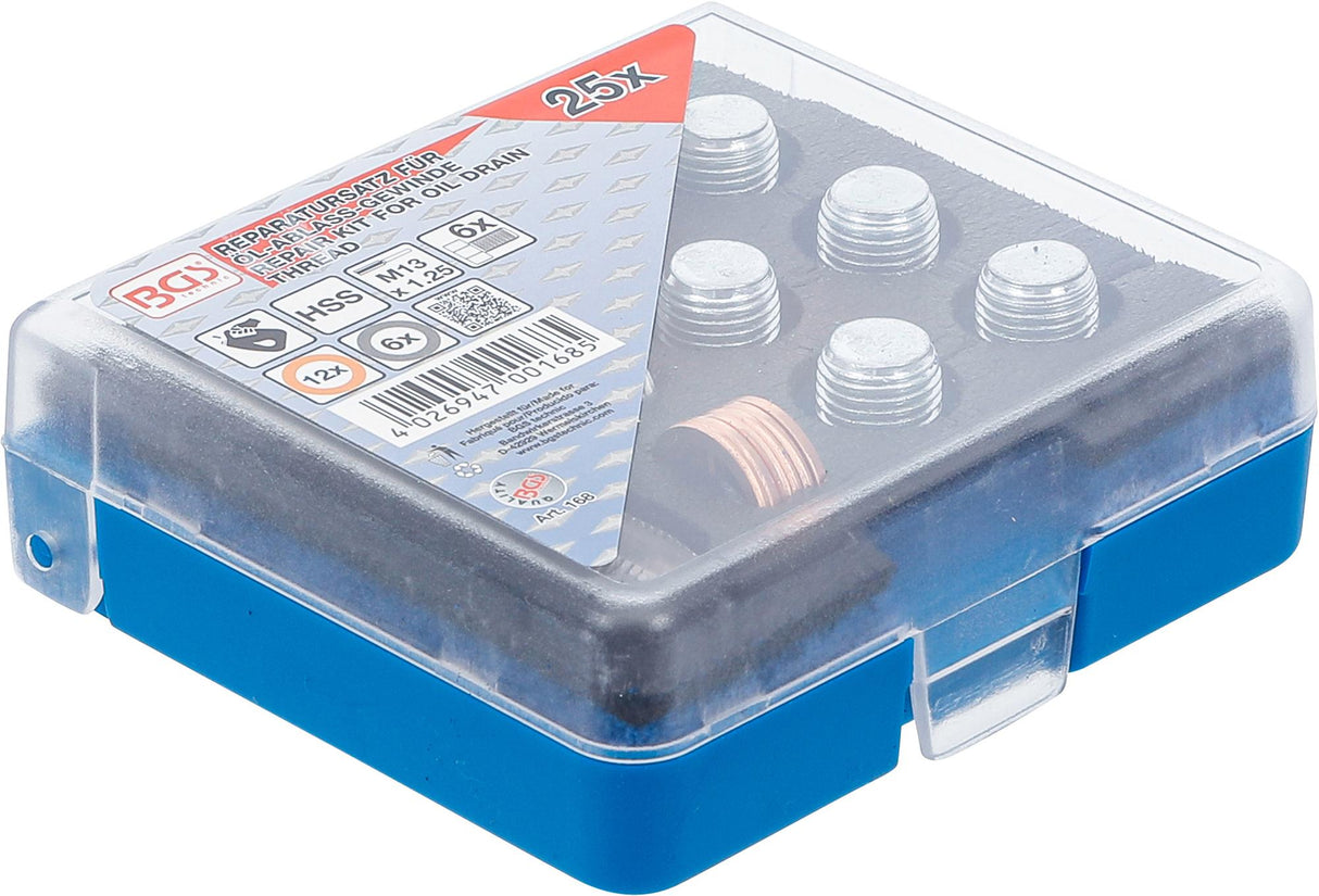 Alyvos išleidimo srauto remonto komplektas | M13 x 1,25 mm (168)