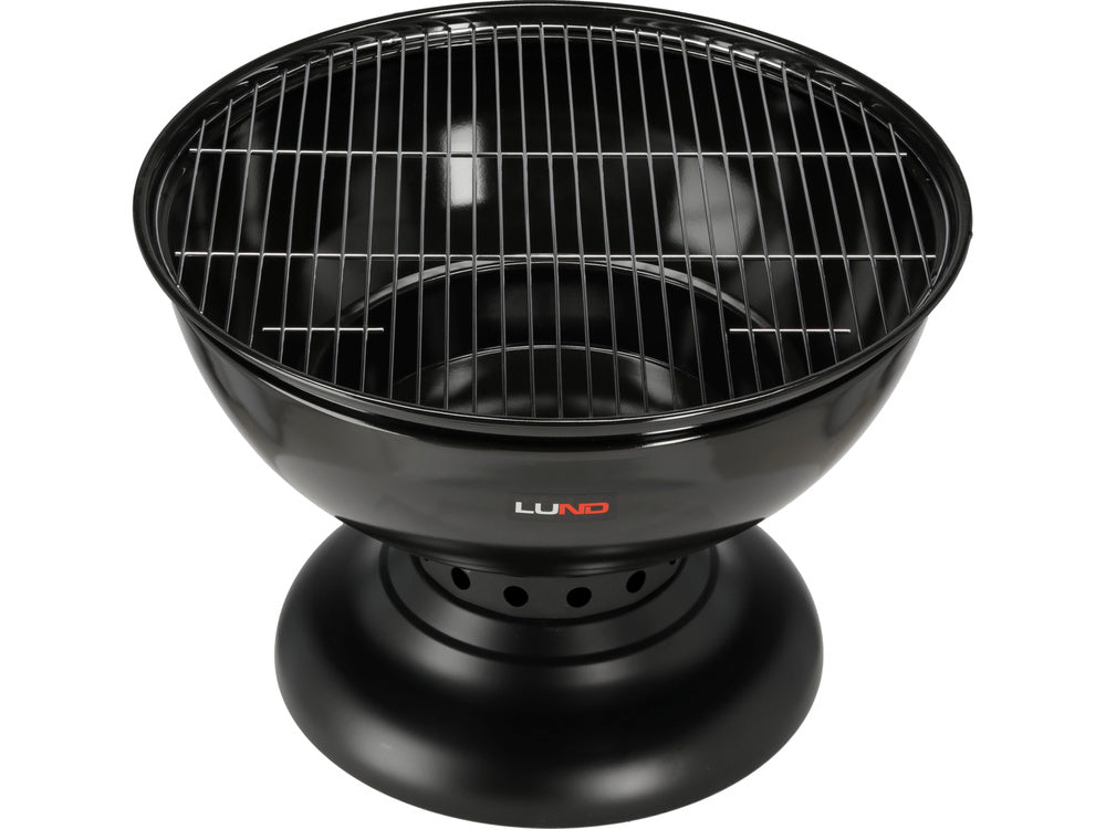 Plieninė sodo krosnelė | su grotelėmis | 54 cm (99717)