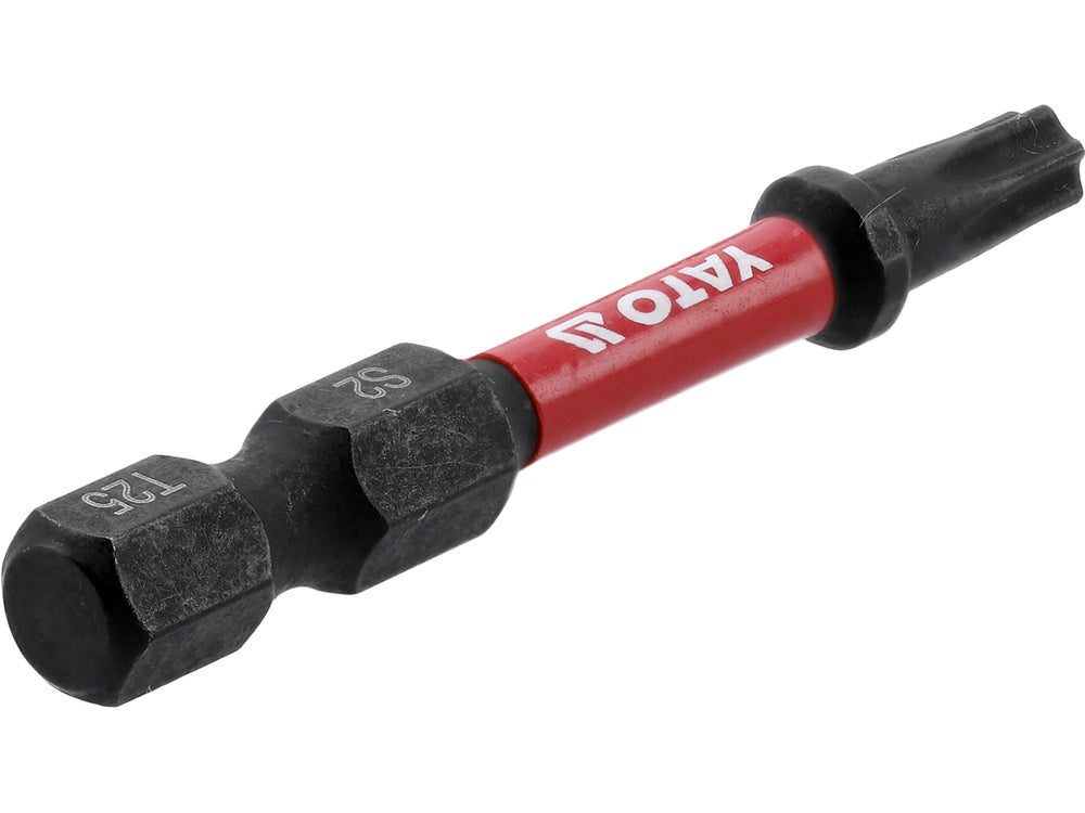Antgaliai smūginiai | 6,3 mm (1/4") | S2 | T-Star (Torx) T25 | 2 vnt. (YT-78054)