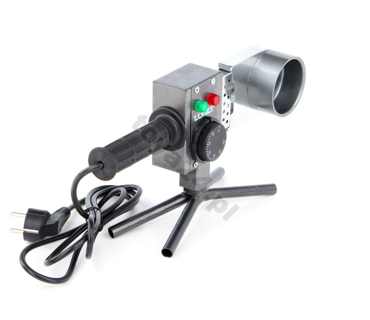 Plastikinių vamzdžių suvirinimo aparatas | 0-300 C | su rinkiniu (78911)