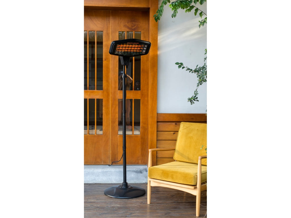 Infraraudonųjų spindulių šildytuvas | mobilus | 2200W (68793)