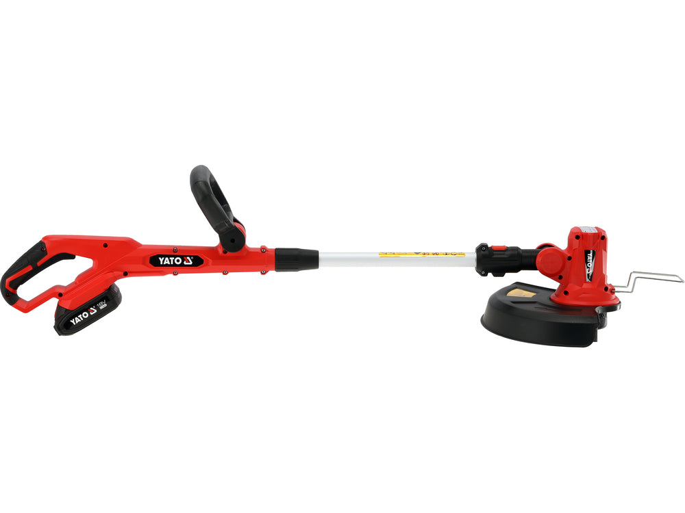 Akumuliatorinis trimeris teleskopinis | 18V | su baterija 2AH (YT-85017)