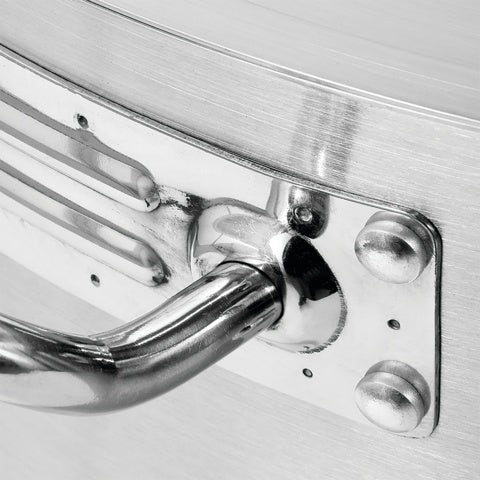 Puodas su dangčiu | nerūdijančio plieno | 25 X 18 cm | 9 l (YG-00046)