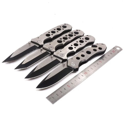 Lenktinis peilis | Juodos apdailos ašmenų kraštas | 20 cm (FK8A)