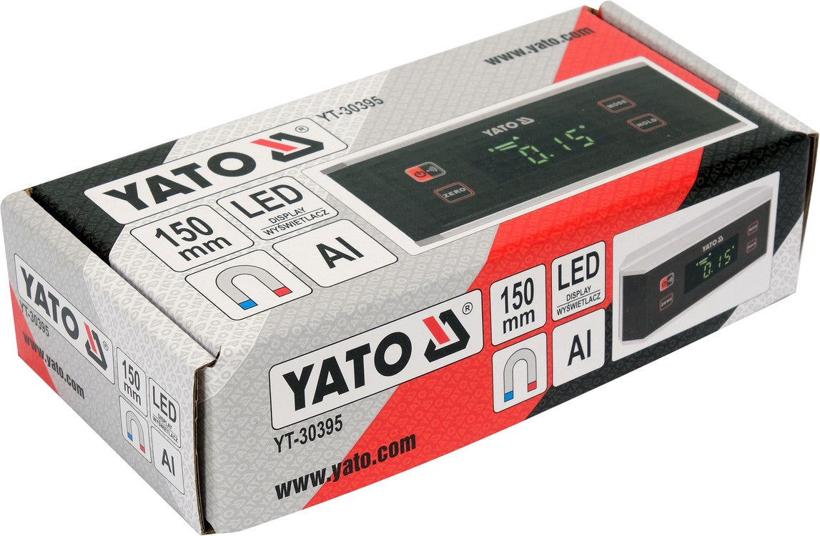 Цифровой уровень с LED | система подсветки | 150 mm