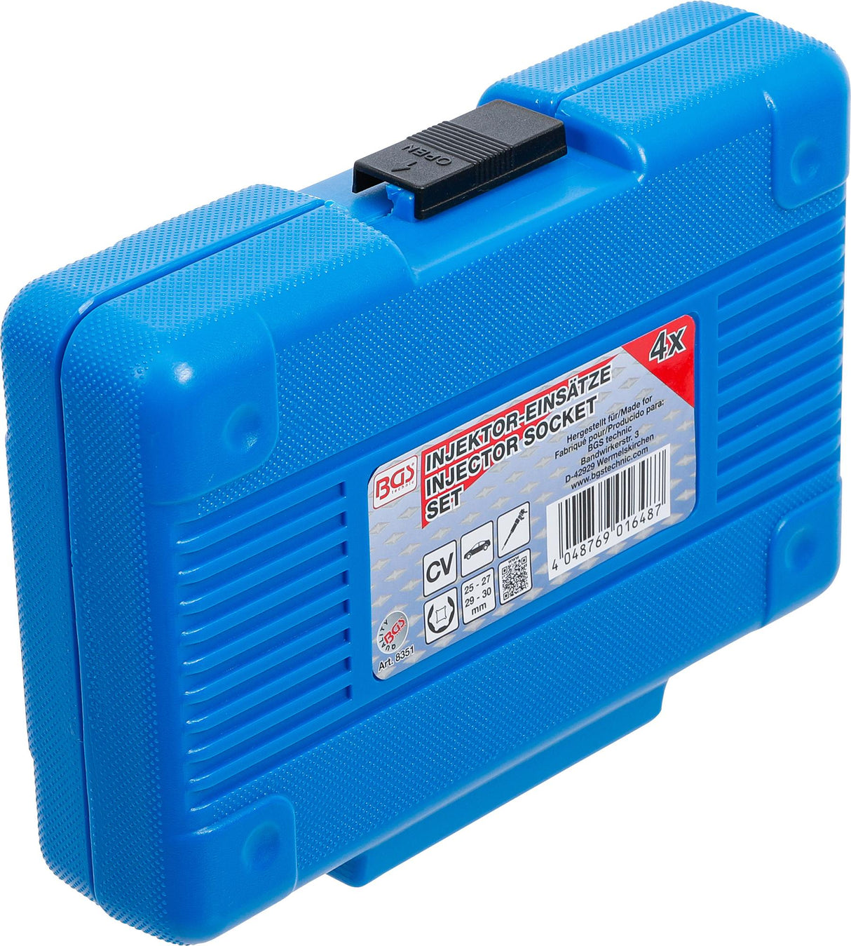 Galvučių rinkinys purkštukams | 4 vnt. (8351)